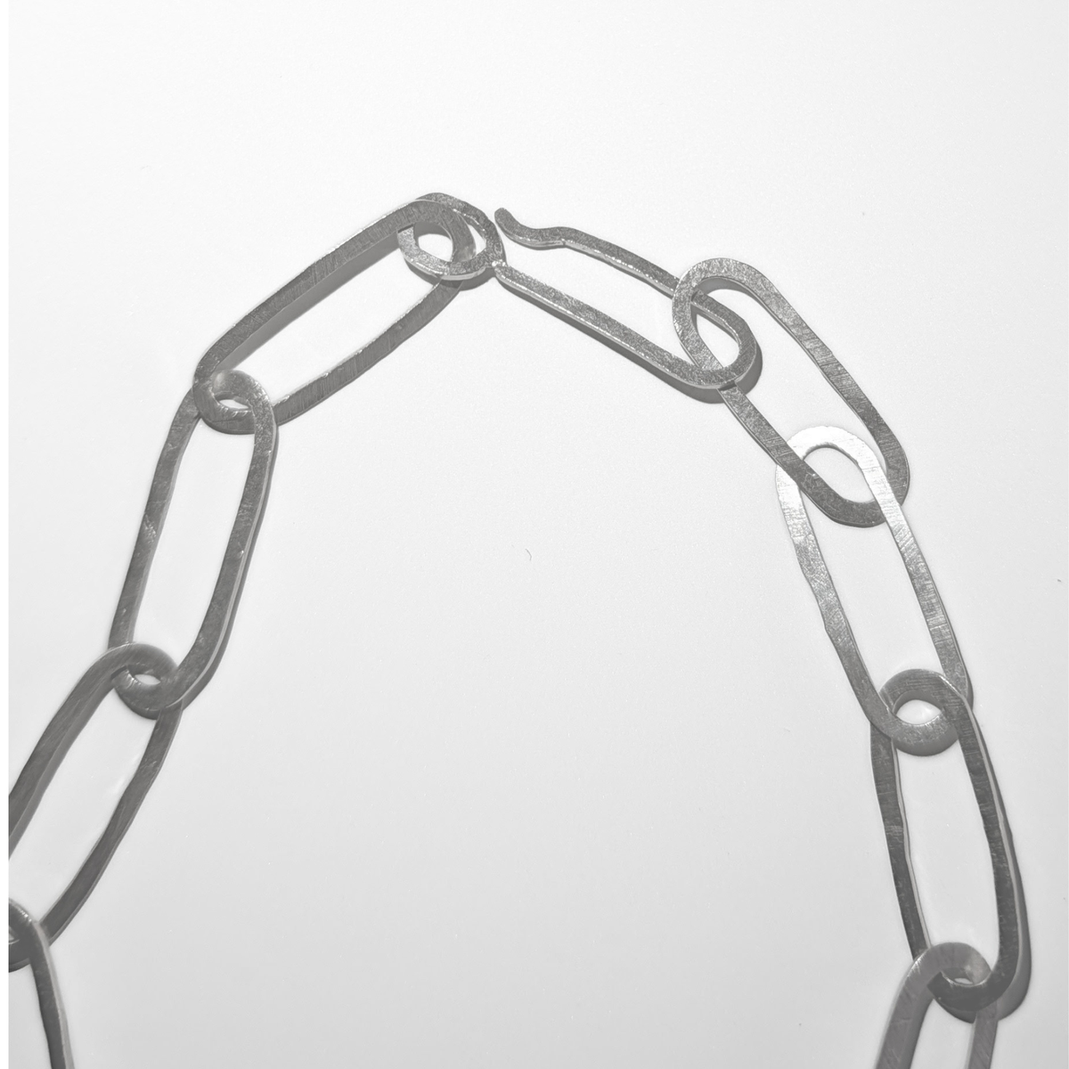 Handmade Large Paperclip Necklace