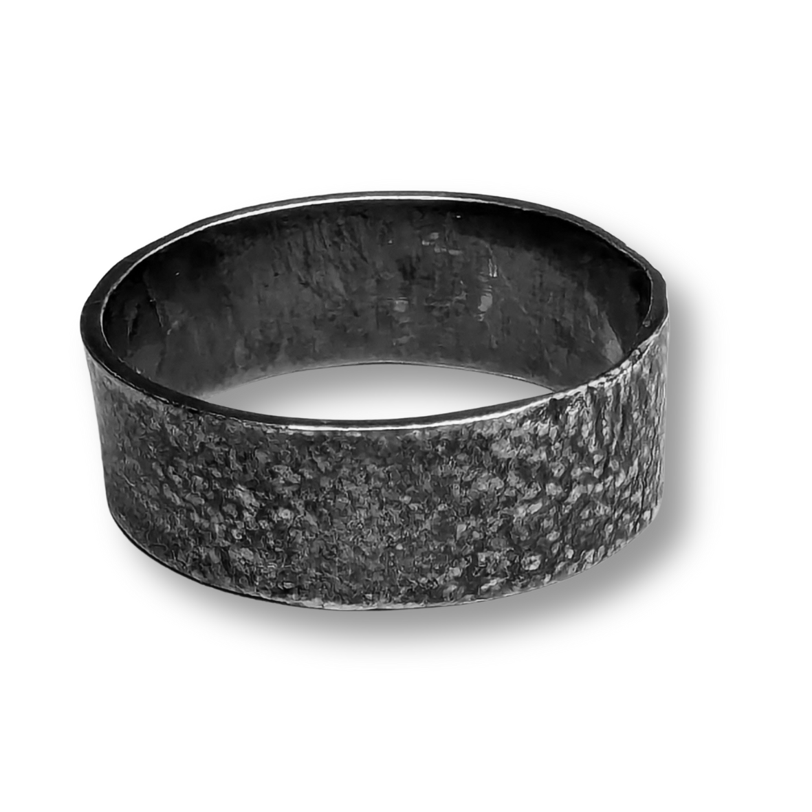 Wide Dark Beach Ring - Size 12