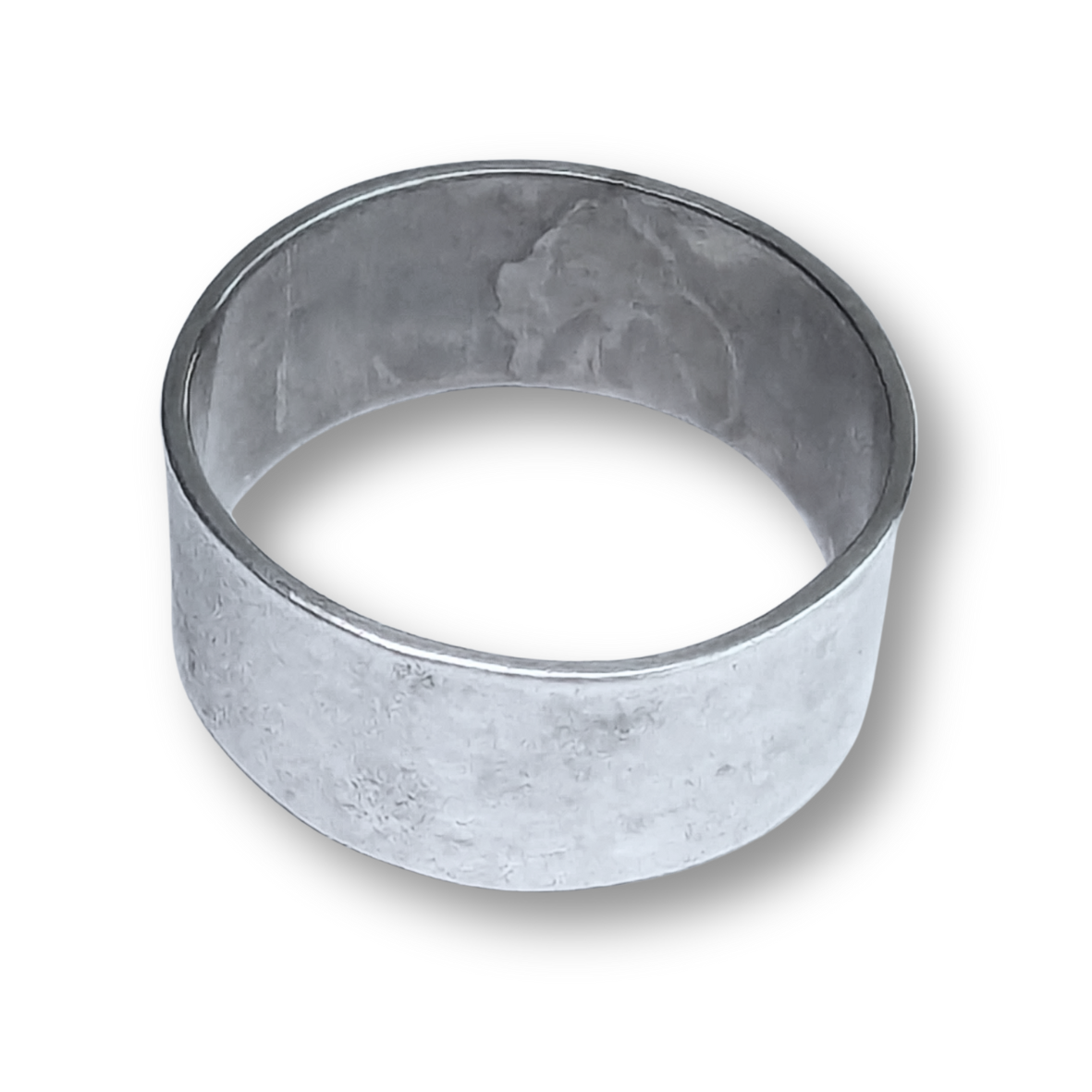 Wide Bright Beach Ring - Size 13