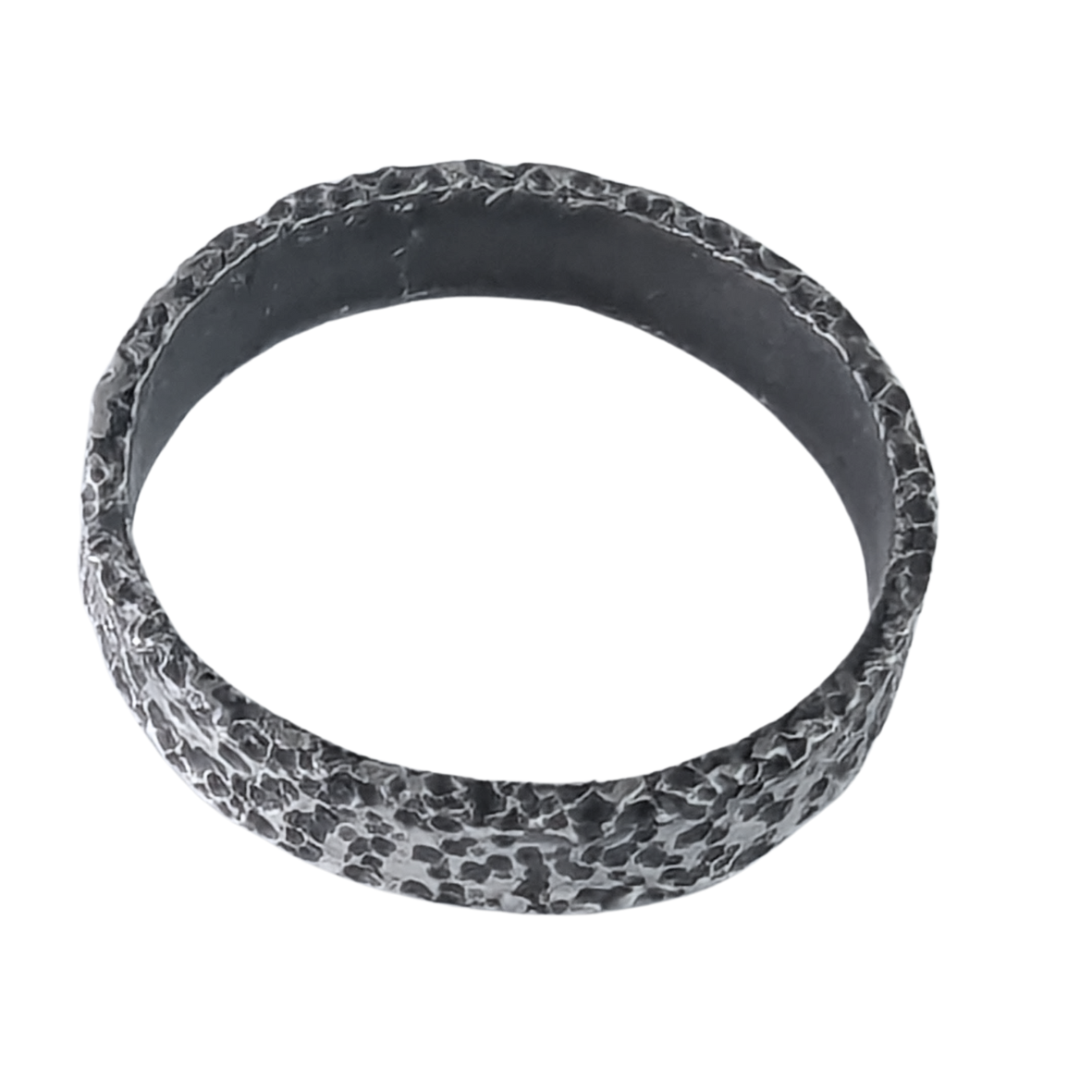 Narrow Dark Sand Ring - 7.75