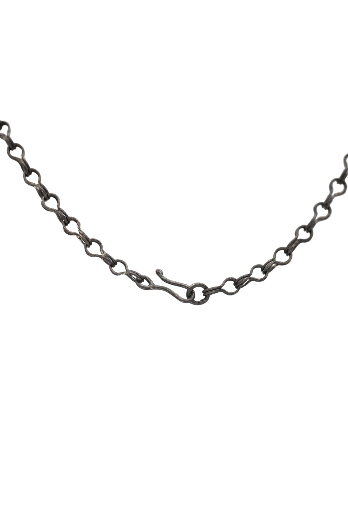 Sailors Chain Oxidized Silver with Gold Accents Necklace