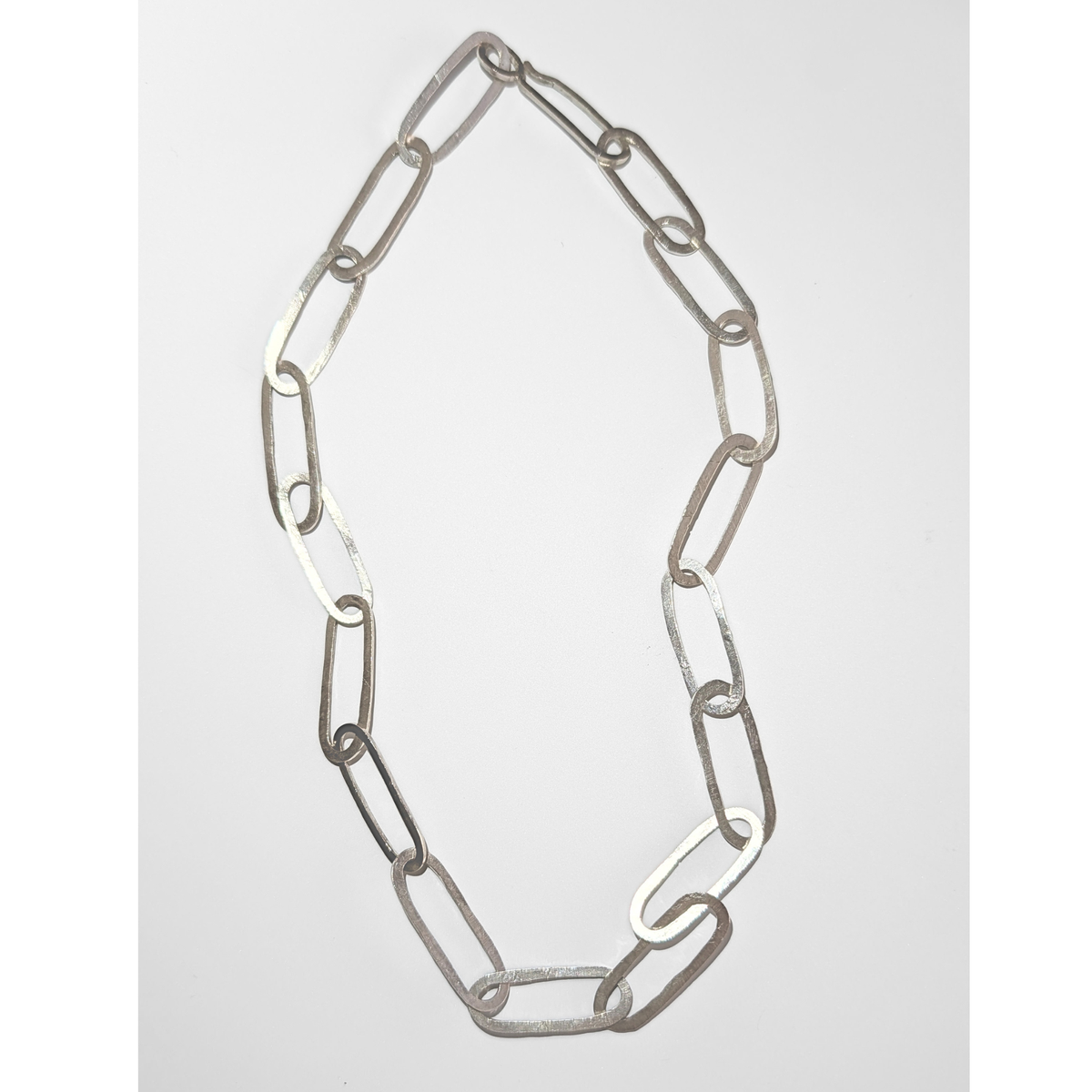 Handmade Large Paperclip Necklace