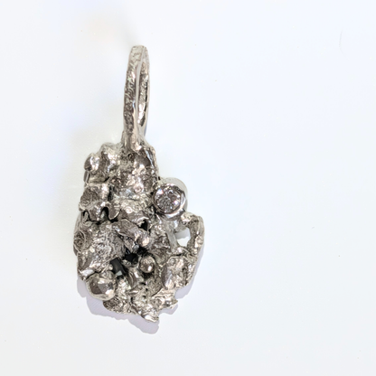 Large Molten Diamond Charm