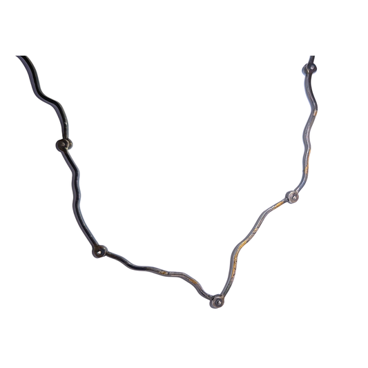 Silver Waves Necklace