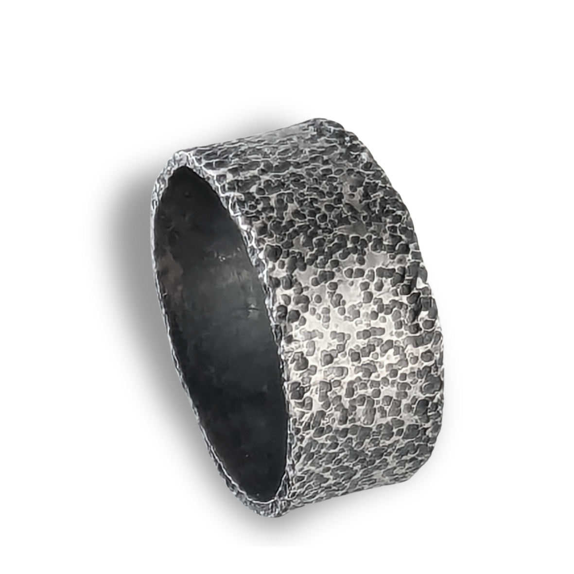 Wide Dark Sand Ring - Size 8.75