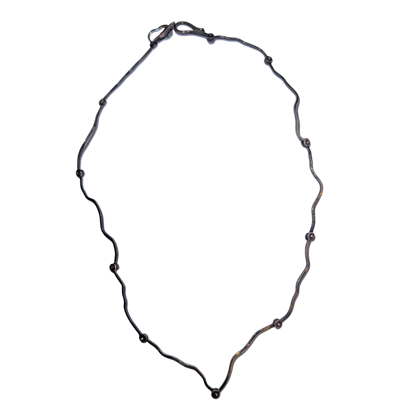 Silver Waves Necklace