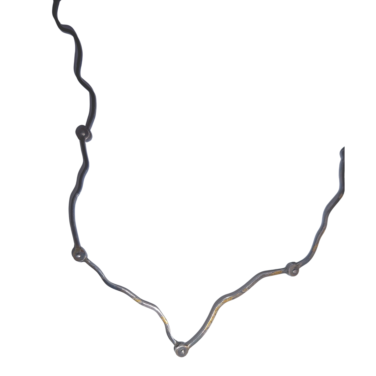Silver Waves Necklace