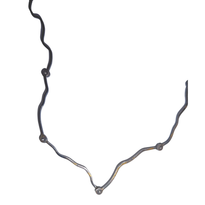Silver Waves Necklace
