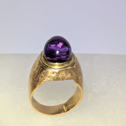 Amethyst Cocktail Ring