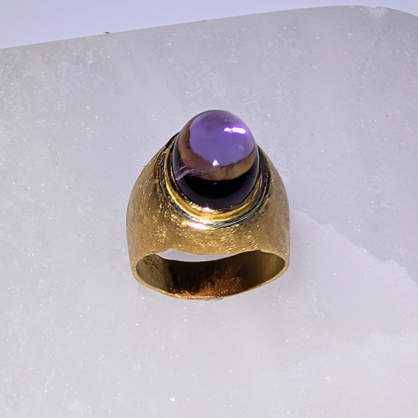 Amethyst Cocktail Ring
