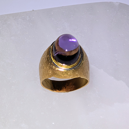 Amethyst Cocktail Ring