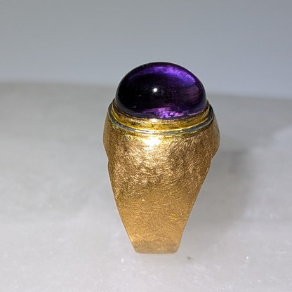 Amethyst Cocktail Ring