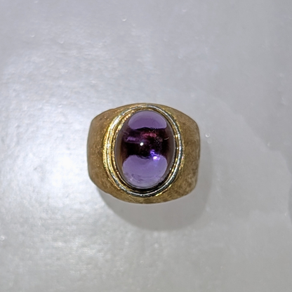 Amethyst Cocktail Ring