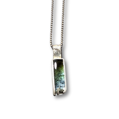 Multi Color Tourmaline Pendant