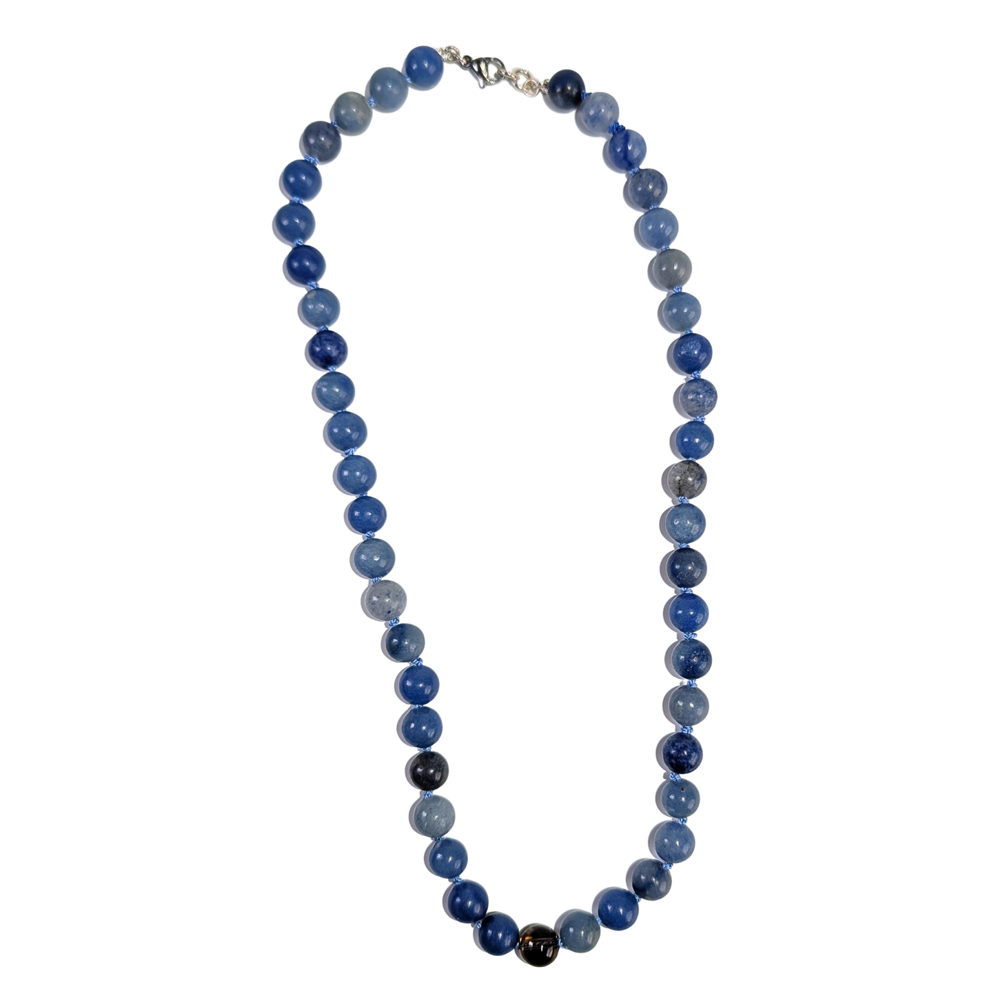 Aventurine Necklace with Sterling Silver