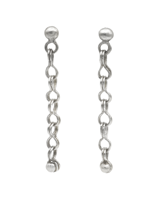 Simple Sailors Chain Earrings
